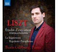 LISZT/GILTBURG: ETUDES D'EXECUTION TRANSCENDANTE - CD