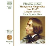 Carlo Grante - Franz Liszt: Piano Music, Vol. 48 - Hungarian Rhapsodies S.242