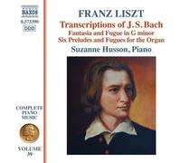 Suzanne Husson – Liszt: Bach Transcriptions – NAXOS