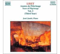 LISZT/JANDO: ANNEES DE PELERINAGE 3 - CD