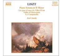 LISZT / JANDO - SONATA IN B / LA CAMPANELLA - CD - J3z