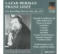 Liszt - Lazar Berman Plays Franz Liszt
