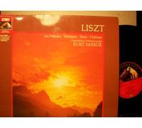 LISZT - LES PRELUDES / MAZEPPA / TASSO / ORPHEUS - EMI HIS MASTERS VOICE - DIGITALLY REMASTERED - VINYL