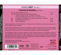 LISZT: PIANO SONATA; 8 TUDES D'EXECUTION TRANCEDANTE; AUX CYPRŠS DE LA VILLA D'