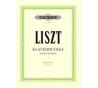 Liszt: Piano Works Vol.1 (EP3600A): Hungarian Rhapsodies Nos. 1-8 (Edition Peters, 1)