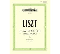 Liszt: Piano Works Vol.10, Miscellaneous Transcriptions (EP3602B) (Edition Peters, 10)