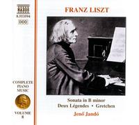 Jando - LISZT: Sonata in B Minor / Deux Legendes / Gretchen