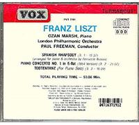 Liszt - Spanish Rhapsody; Piano Cto 1; Todtentanz