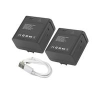 LIT-10 Battery With USB-C Fast，Compatible For SPYPOINT LM2，Compatible For LINK MICRO/CELL- LINK Series(2 Pcs Battery)