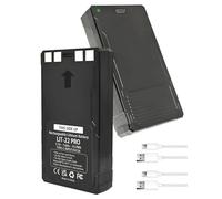 LIT 22 Rechargeable Lithium Battery Pack - 2 Pack LIT-22 Compatible with SPYPOINT Flex M, Flex-S, Flex G-36, Flex-Plus, Flex Series Cellular Trail Camera Twin Pack Bundle Battery Replacement 7000mAh