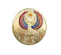 Lit. Nirvana from The Burning Phoenix Mythical Fengshui Phoenix Lucky Coins Challenge Coin Zodiac Lucky Charms