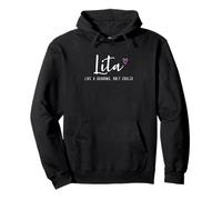 Lita Like a Grandma Only Cooler Mother's Day Funny Pullover Hoodie