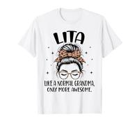 LITA Like A Normal Grandma Only More Awesome Mother's Day T-Shirt