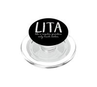 Lita Like A Regular Grandma Only Much Cooler Floral Cute PopSockets PopGrip for MagSafe