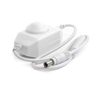 LitaElek DC 12V-24V 3A LED Strip Dimmer Switch Controller - PWM Dimmer with 5.5mm x 2.1mm DC Jack, for COB LED Strip Lights, SMD 5050 3528 2835 5630 Tape/Ribbon