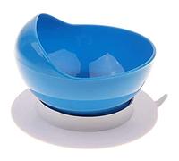 LiTaiJingNice Scooping Suction Bowl, Anti-Spill Tableware Adaptive Utensils for Elderly and Disabled People, Stiff Hands, Stroke, 4.9 inch