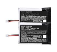 Litanki 1200mAh Replacement Battery Compatible with Minn Kota iPilot Link Remote BT, APP00176, APP176180321450 (2PC)