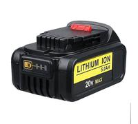 Litanki 5.0Ah DCB204 Replacement Battery Compatible with DeWalt 20V Max Tools DCB200, DCB204-2, DCB180, DCB182, DCB200, 1pc