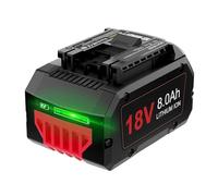 Litanki 8.0Ah Replacement Battery Compatible with Bosch 18V Cordless Power Tools, GBA18V60, BAT612, GBA18V40, GBA18V120, GBA18V80