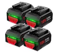 Litanki 8.0Ah Replacement Battery Compatible with Bosch 18V Cordless Power Tools, GBA18V60, BAT612, GBA18V40, GBA18V120, GBA18V80