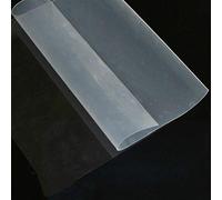 LITAO-XIE, 1pc 0.1mm/0.2mm/0.3mm/0.5mm/0.8mm 1mm Silicone Rubber Sheet 500mm Width 500mm Length Transparent Silicone Film Rubber (Size : White0.8mm)