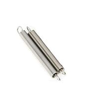 LITAO-XIE, Lt-spring, 2pc Wire 1.0mm Outer Diameter 10mm Dual Hook Long Expansion Tension Spring Hardware Accessories 304 Stainless Length 60mm-150mm (Size : 1x10x150mm)