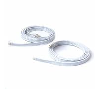 Litcessory Extension Cable for Philips Hue Gradient Lightstrip (10ft, 2 Pack, White)