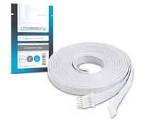 Litcessory Extension Cable for Philips Hue/Solo Lightstrip (3m, 1 Pack, White - MICRO 6-PIN V4 / Solo Lightstrip)
