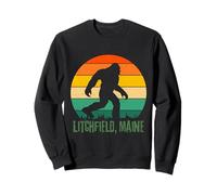 Litchfield Maine Sasquatch Bigfoot Camping Trip Sweatshirt