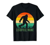Litchfield Maine Sasquatch Bigfoot Camping Trip T-Shirt
