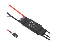 Lite 1pcs 20A Or 30A Or 40 Or 50A 5V BEC 2-4S Reliable Brushless ESC For RC Airplane Fixed-Wing FPV Drones(40A 5V 3A)