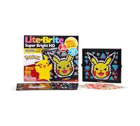 Lite-Brite Super Bright HD, Pokémon Edition - Creative Retro Light-Up Screen Age 6+, Educational Play for Children, Enhances Creativity, Gift for Boys and Girls Ages 6+