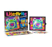 Basic Fun Lite Brite ColorPOP Toy Story 5 Light Up Art Set With 650 Mini Pegs HD Screen And Colour Templates Creative Toy For Kids Age 6 Years and Up