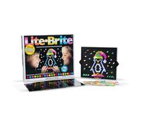 Lite-Brite | Ultimate Classic - Deluxe Version | Light Up Drawing Board, LED Board with Colours, Glow Art Neon Effect Drawing Board, Light Toys for Kids Ages 4+ | Basic Fun 02237