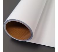 LITE FILM Premium Matte Synthetic Paper Roll, Non-Adhesive White Back Water-Resistant Polypropylene (PP) Film for Large Format Inkjet Printers, Fine Art & Photo Posters