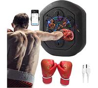 Liteboxer Wall Mounted Smart Music Boxing Training Machine with Gloves - Bluetooth Connection for Kids & Adults