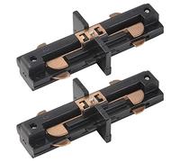Litecraft 2 Pack of Butt Connectors, Black | Single Mains Circuit, Track Lights Kit