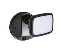 LITECRAFT Alma Single Floodlight Outdoor IP65 Rated 10 Watt Integrated LED - Black