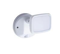 LITECRAFT Alma Single Floodlight Outdoor IP65 Rated 10 Watt Integrated LED - White