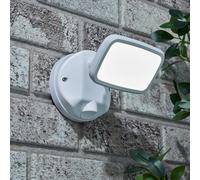 Litecraft Alma White Outdoor Led Wall Light Floodlight