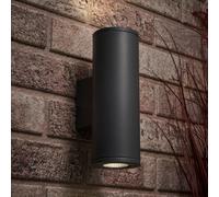 Litecraft Argo Anthracite Led Up And Down Outdoor Wall Light
