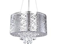 LITECRAFT Ashley Ceiling Pendant Crystal Effect, 6 Light