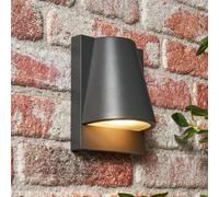 Litecraft Astrid Anthracite Modern Outdoor Wall Light