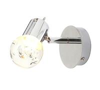 LITECRAFT Ayston Spotlight Bathroom Wall or Ceiling 5 Watt LED In Polished Chrome - (Single)