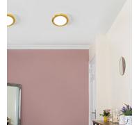 Litecraft Brass Magnetic Bezel For 12W Darly Bathroom Flush Ceiling Light