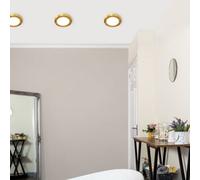 Litecraft Brass Magnetic Bezel For 6W Darly Bathroom Flush Ceiling Light