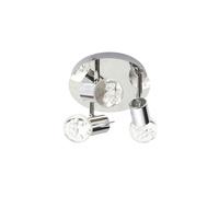 LITECRAFT Bubble Spotlight Plate Integrated LED 15 Watt 3 Light - Polished Chrome