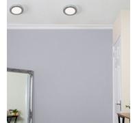 Litecraft Chrome Magnetic Bezel For 6W Darly Bathroom Flush Ceiling Light
