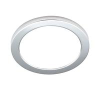 LITECRAFT Darly Flush Ceiling or Wall Light Integrated LED - (18 Watt, Polished Chrome)