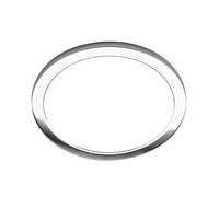 LITECRAFT Darly Flush Ceiling or Wall Light Integrated LED - (24 Watt, Polished Chrome)